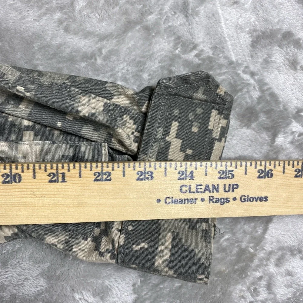 US Army ACU Combat Uniform Coat Mens Large Regular Digital Camo Jacket Ripstop
